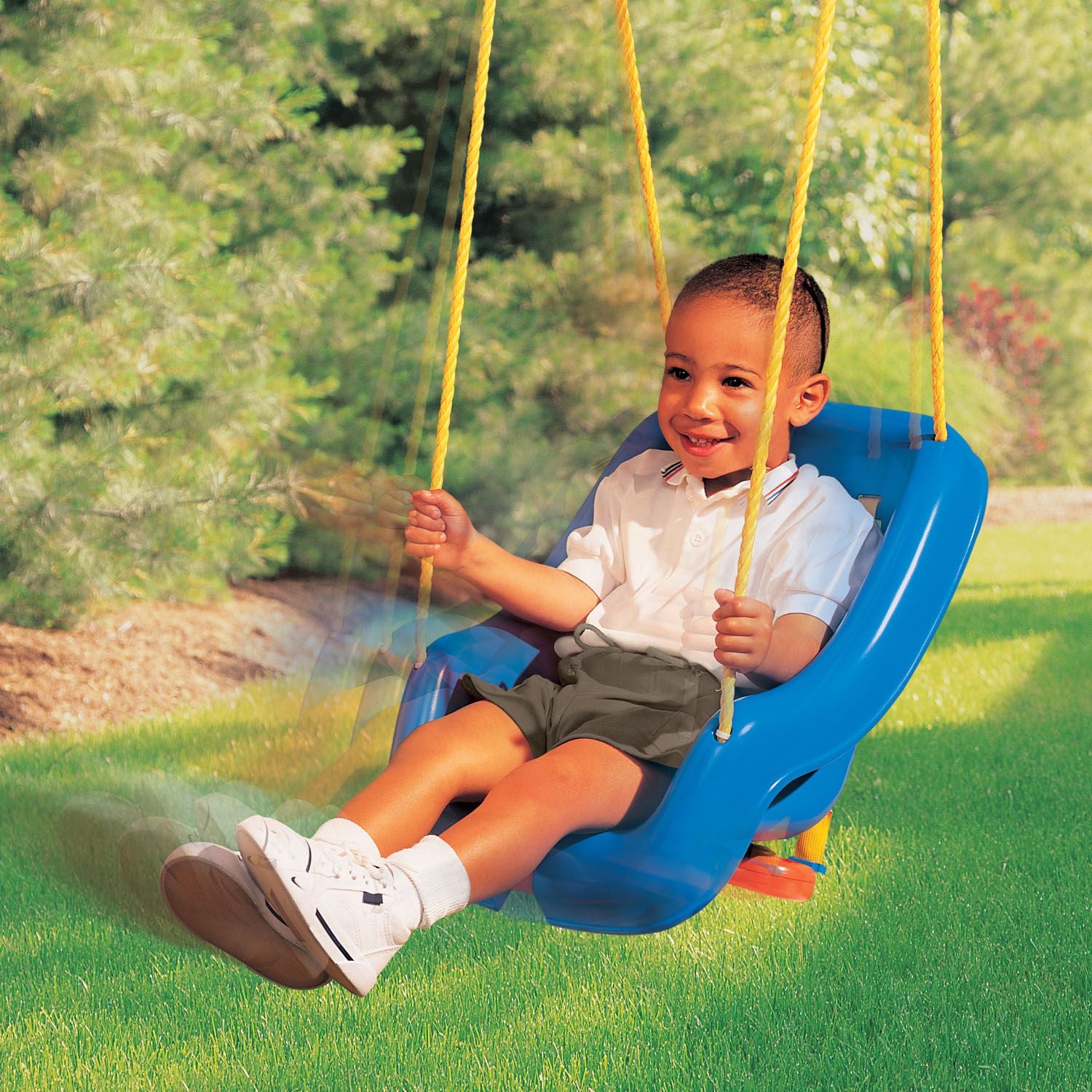 2-in-1 Snug 'n Secure™ Swing - Blue - Image 5