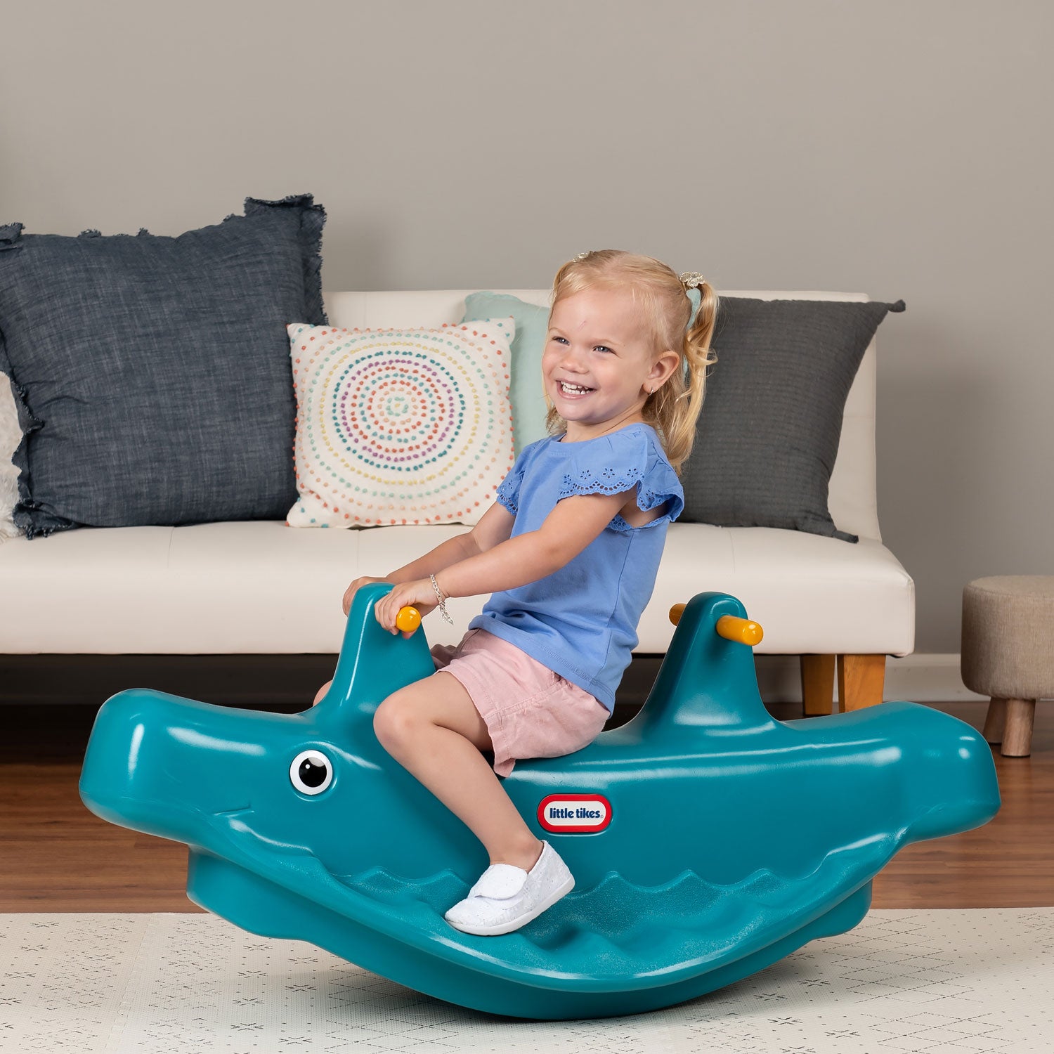 Whale Teeter Totter - Blue - Image 5
