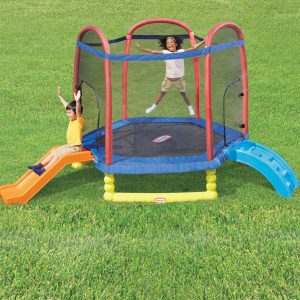 Climb 'n Slide 7ft. Trampoline™