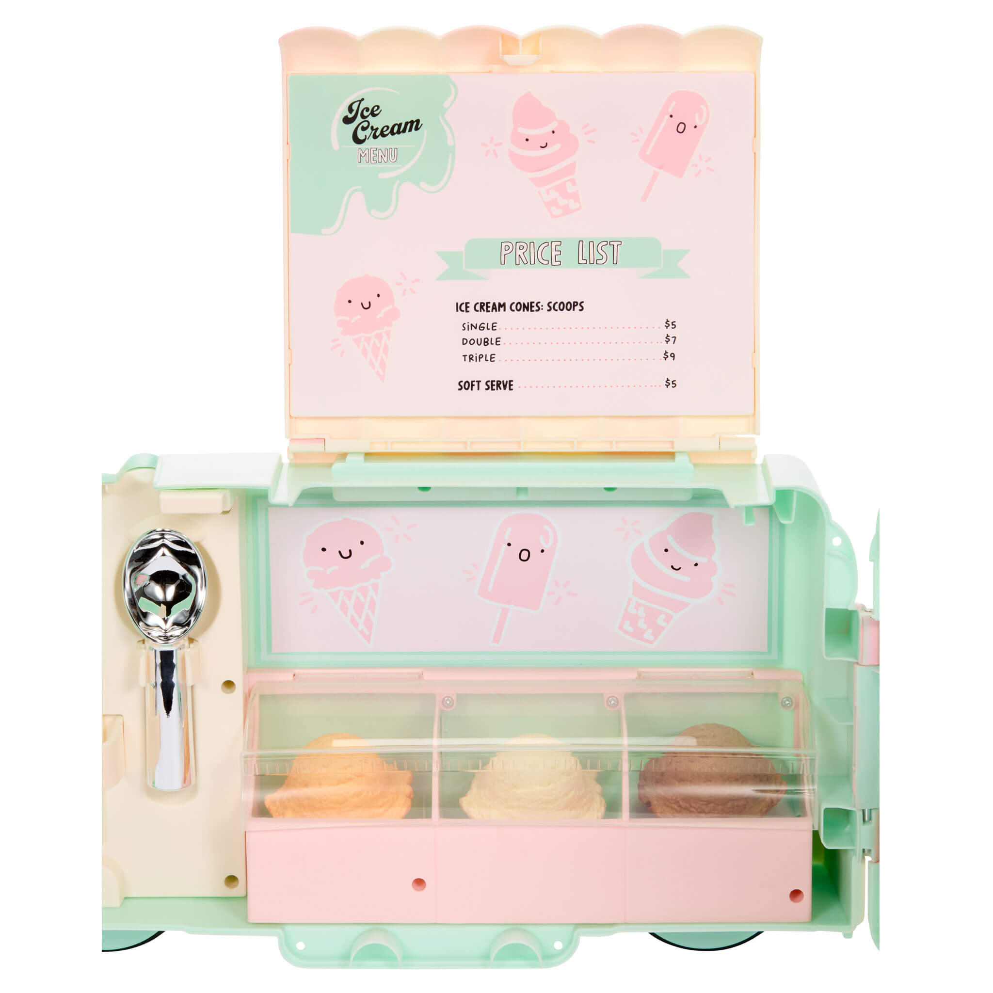 Sweet Spaces™ Ice Cream Scoot N' Serve™ Ride-On - Image 6