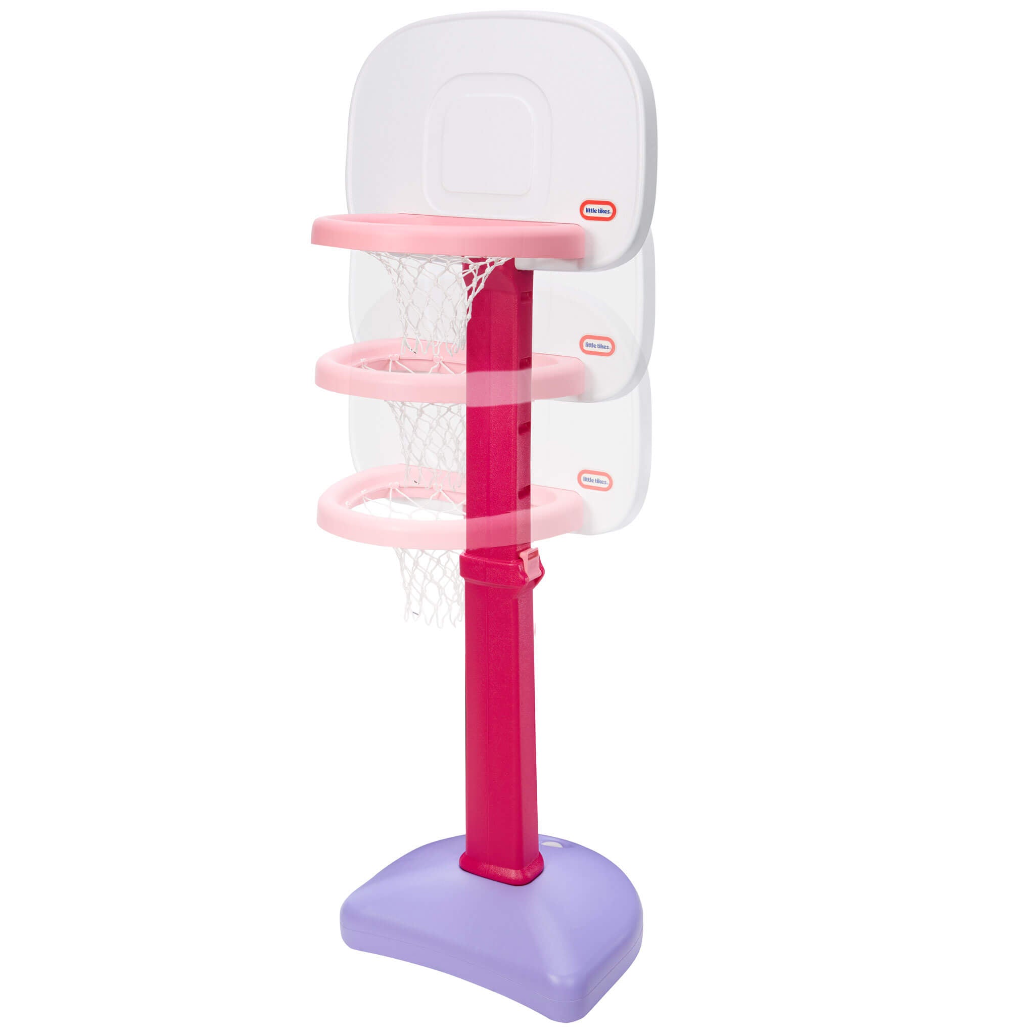 TotSports™ Easy Score™ Basketball Set - Pink - Image 5