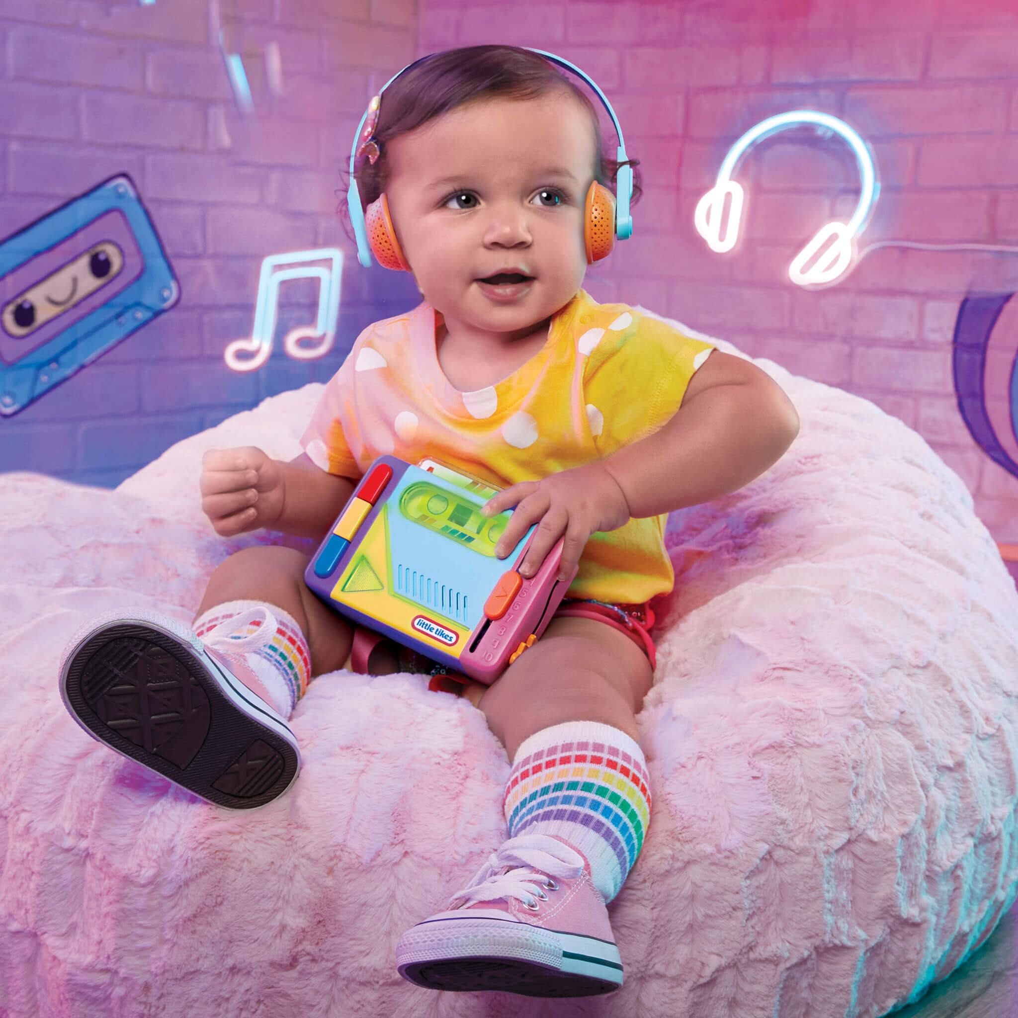Old School™ Rainbow Remix Music Player - Image 2