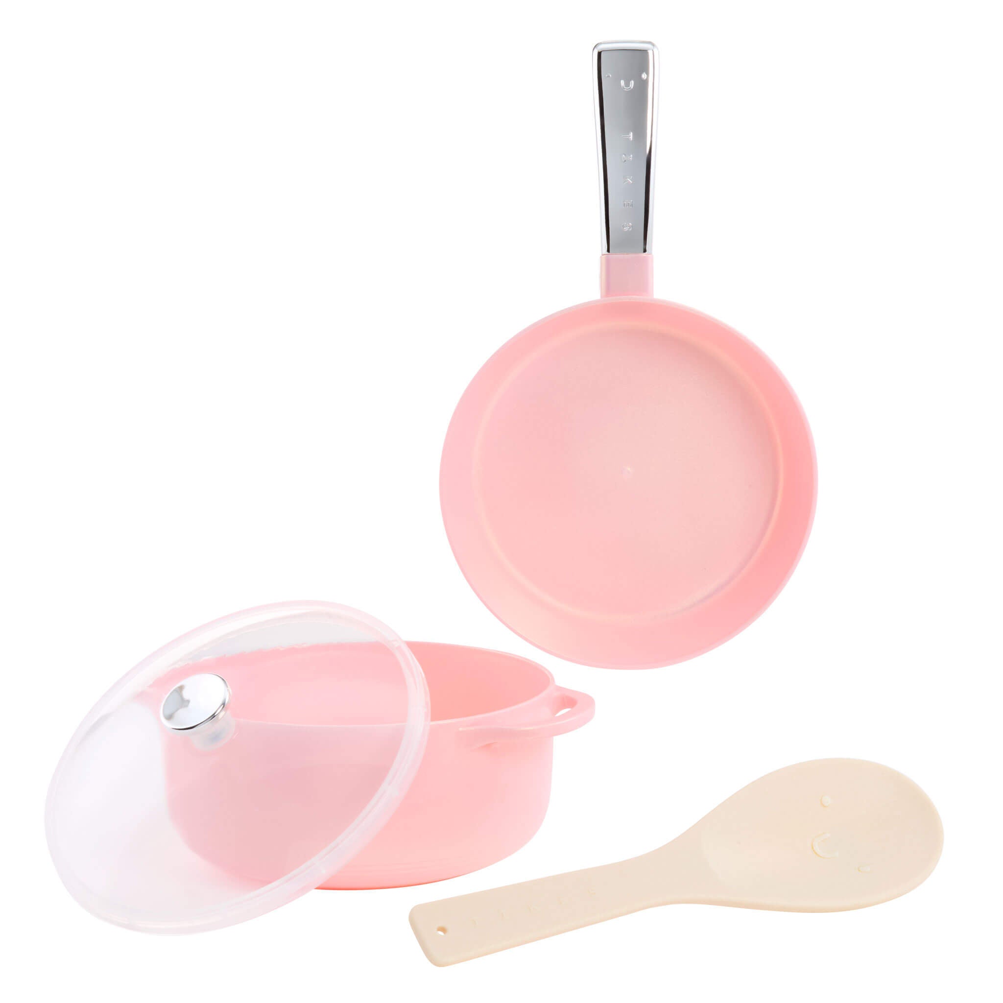 Sweet Spaces™ Pots & Pans Set - Pink - Image 4