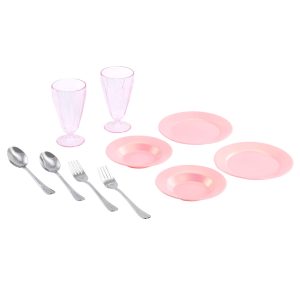 Sweet Spaces™ Dishware Set - Pink