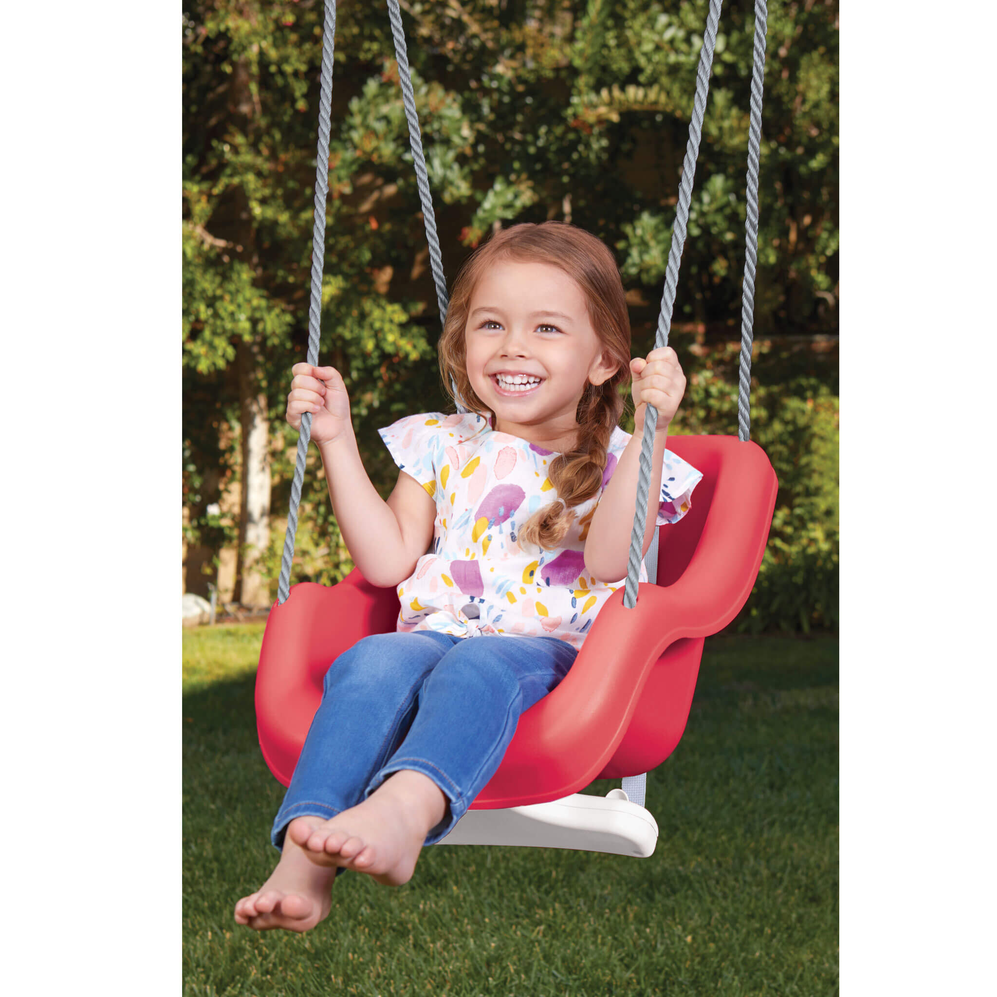 2-in-1 Snug 'n Secure™ Swing - Red - Image 4