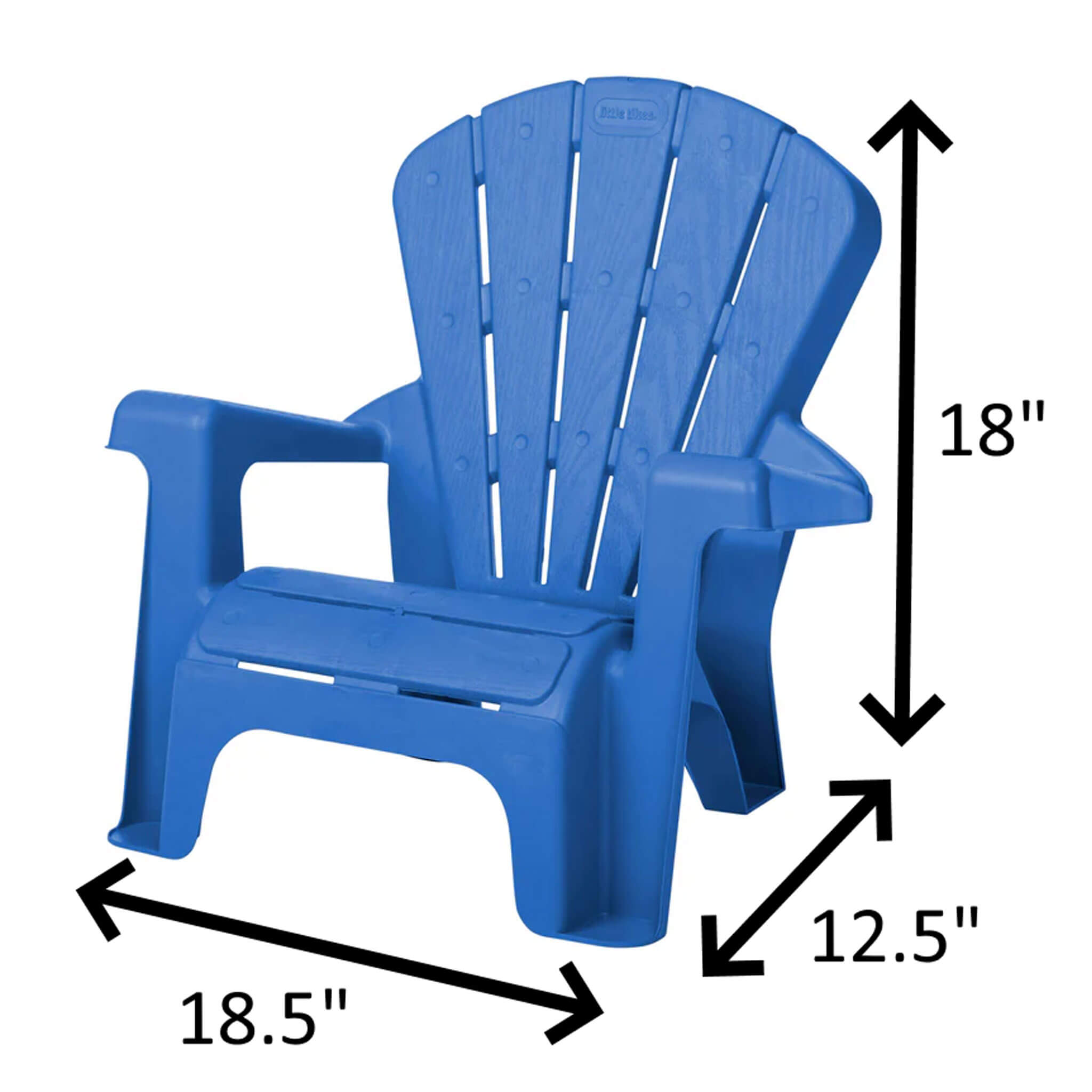 Garden Chair - Blue 4 Pack - Image 3